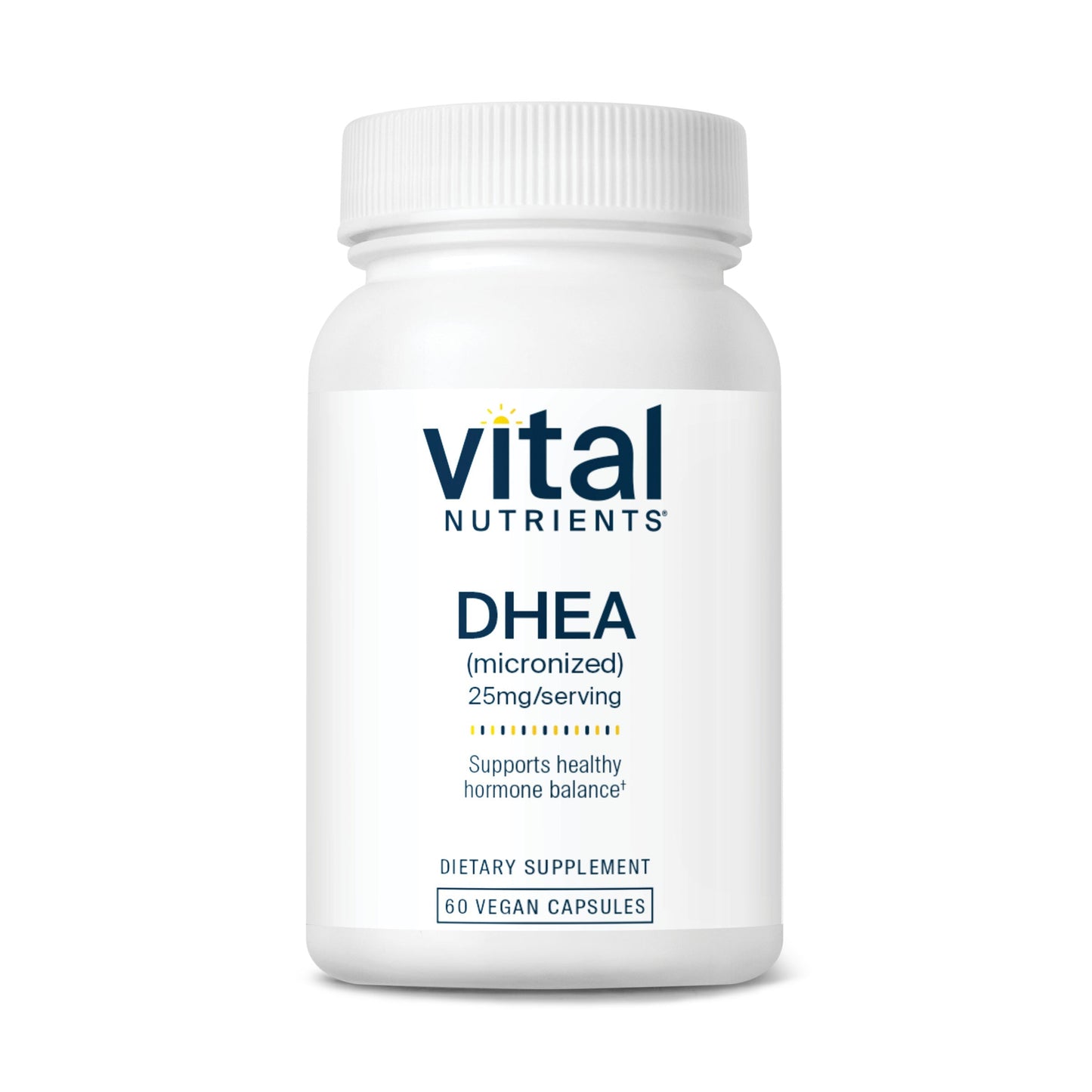 Vital Nutrients DHEA Micronized 25mg 60 Vcaps