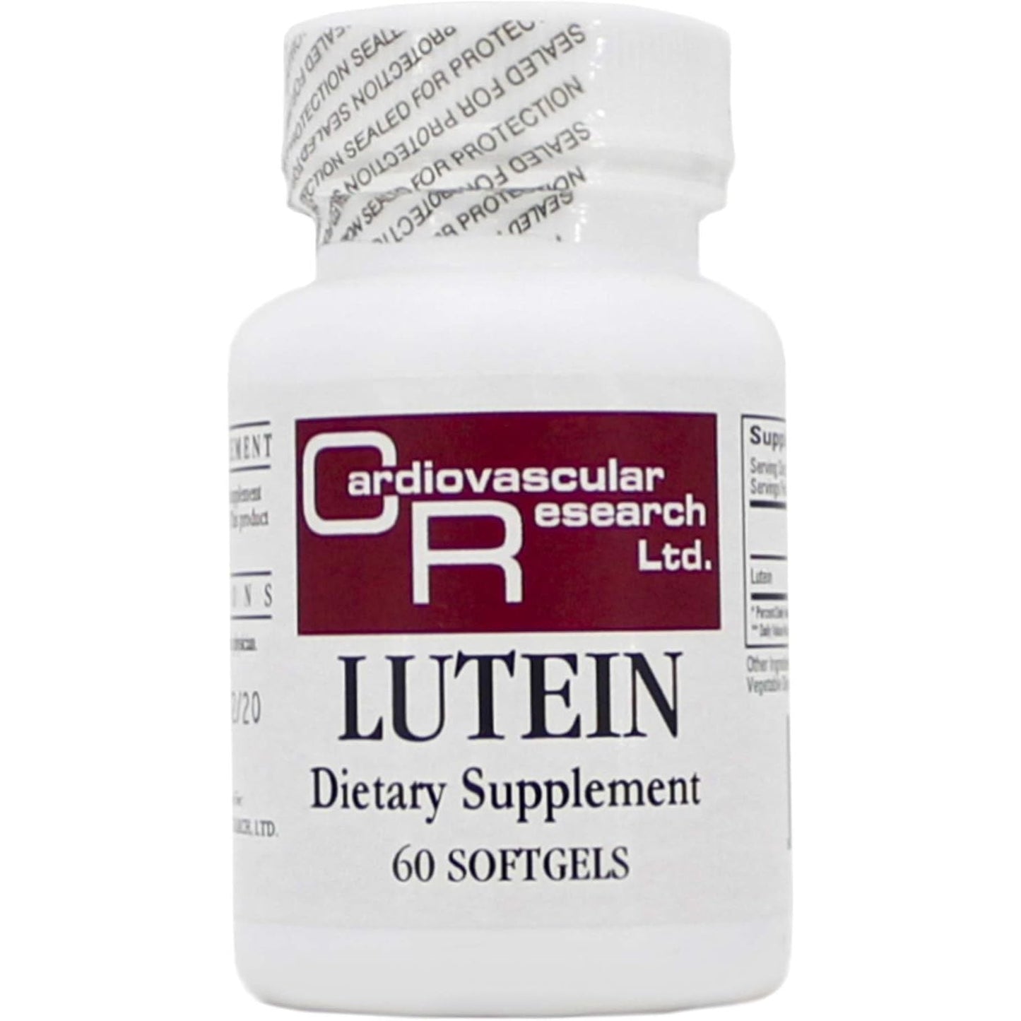 Cardiovascular Research Lutein 60 Softgels
