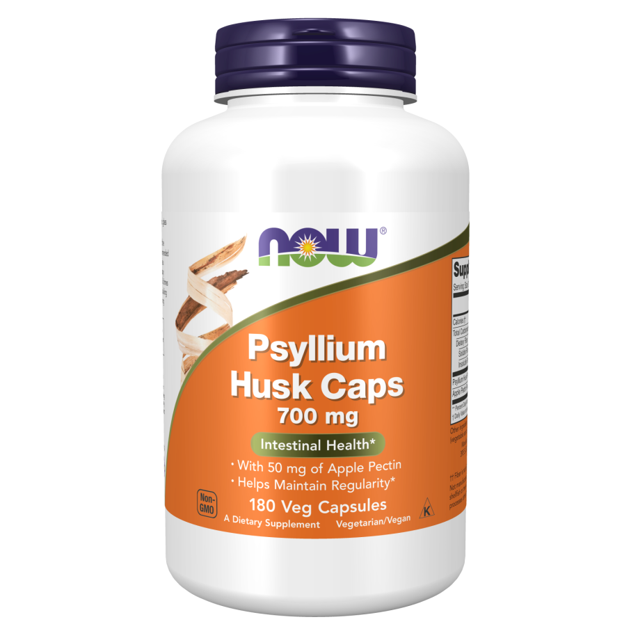 Now Foods Psyllium Husk 700 mg 180 Vcaps - 5973