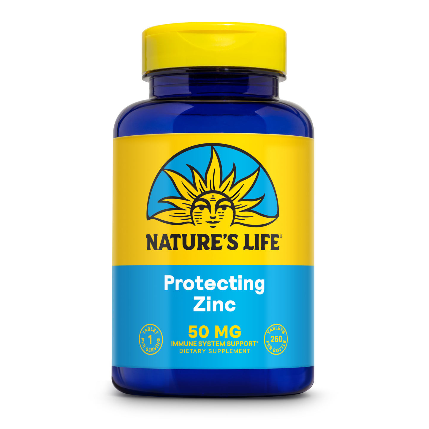 Nature's Life Zinc 50mg 250 Tablets