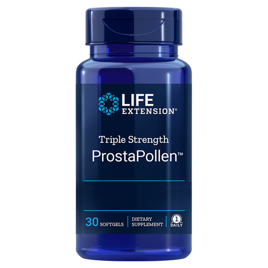 Life Extension Triple Strength ProstaPollen 30 Softgels