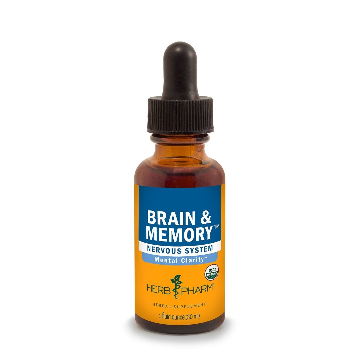 Herb Pharm Brain And Memory 1oz - 4 Pack