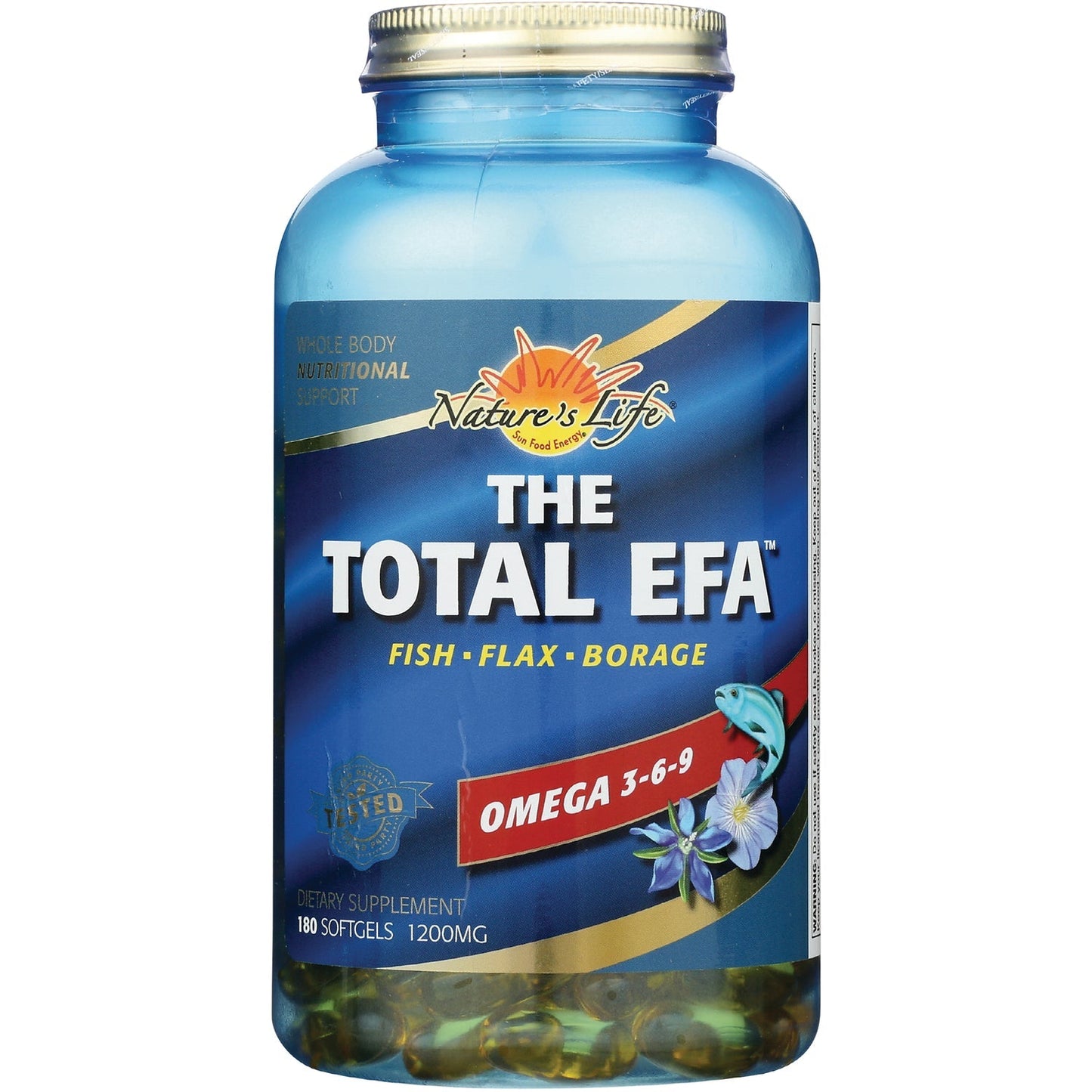 Nature's Life The Total EFA Fish Oil 90 Softgels