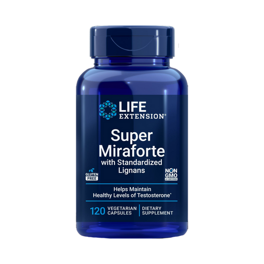 Life Extension Super Miraforte with Standardized Lignans 120 Capsules