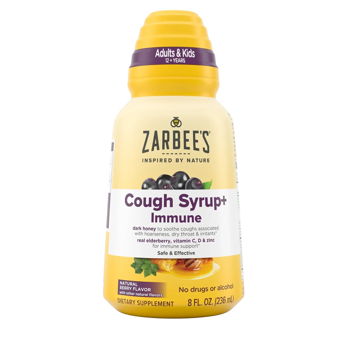 Zand Zumka Elderberry Cough Syrup PM 8oz