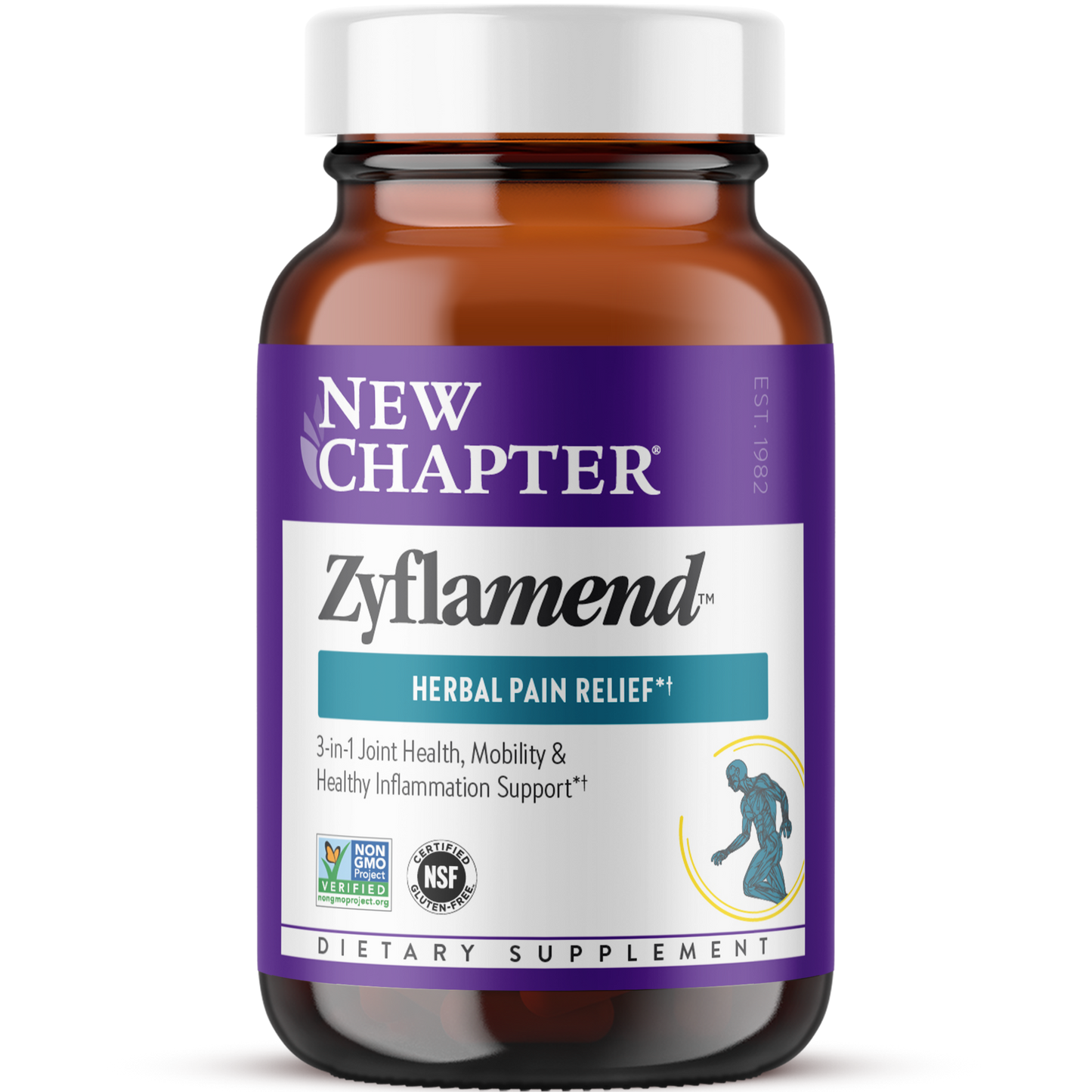 New Chapter Zyflamend 60 Vcaps - 2 Pack