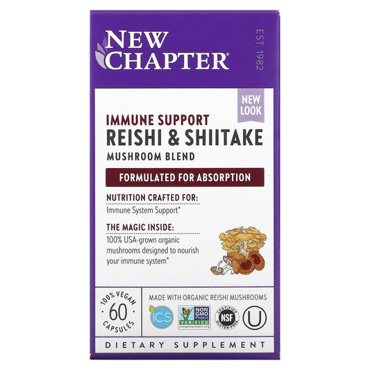 New Chapter LifeShield Immune Support 60 Capsules