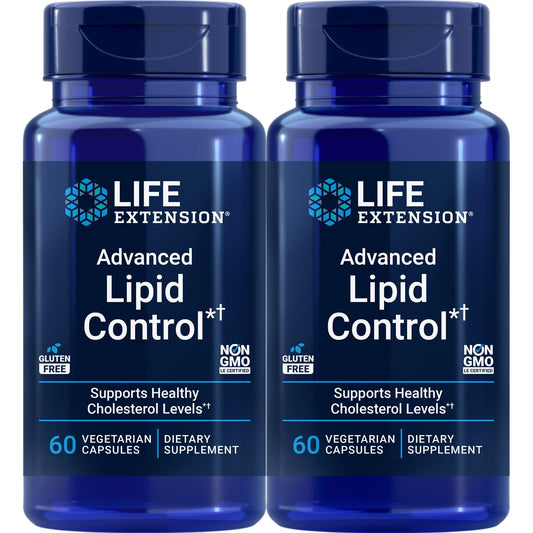 Life Extension Advanced Lipid Control 60 Vcaps - 2 Pack