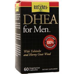Natural Balance DHEA for Men 60 Vcaps
