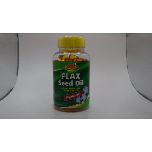 Nature's Life Flax Seed Oil 90 Softgels
