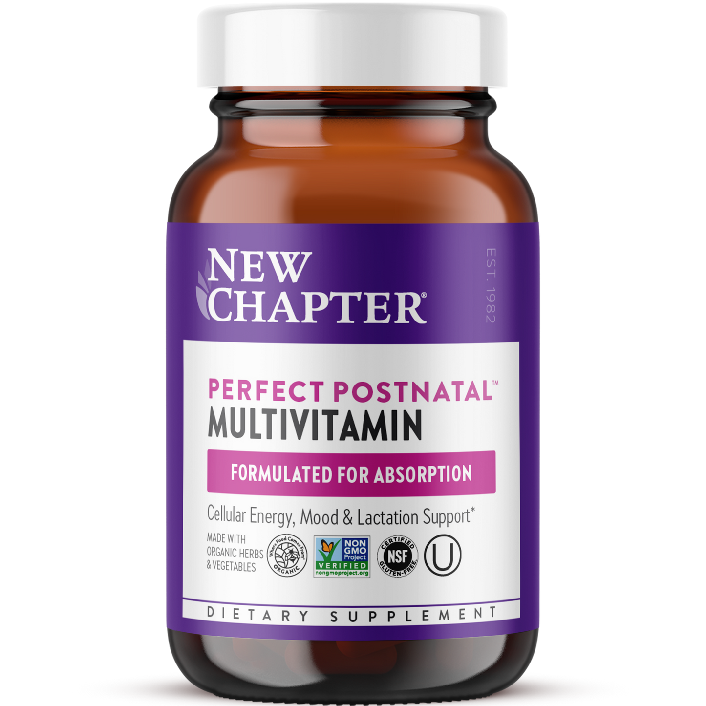 New Chapter Perfect Postnatal Multivitamin 270 Tablets