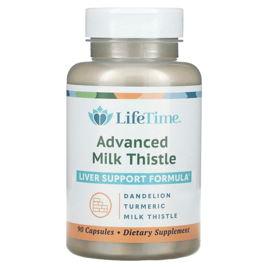 LifeTime Vitamins - Milk Thistle Formula Advanced Liver Cleanse - 90 Capsules