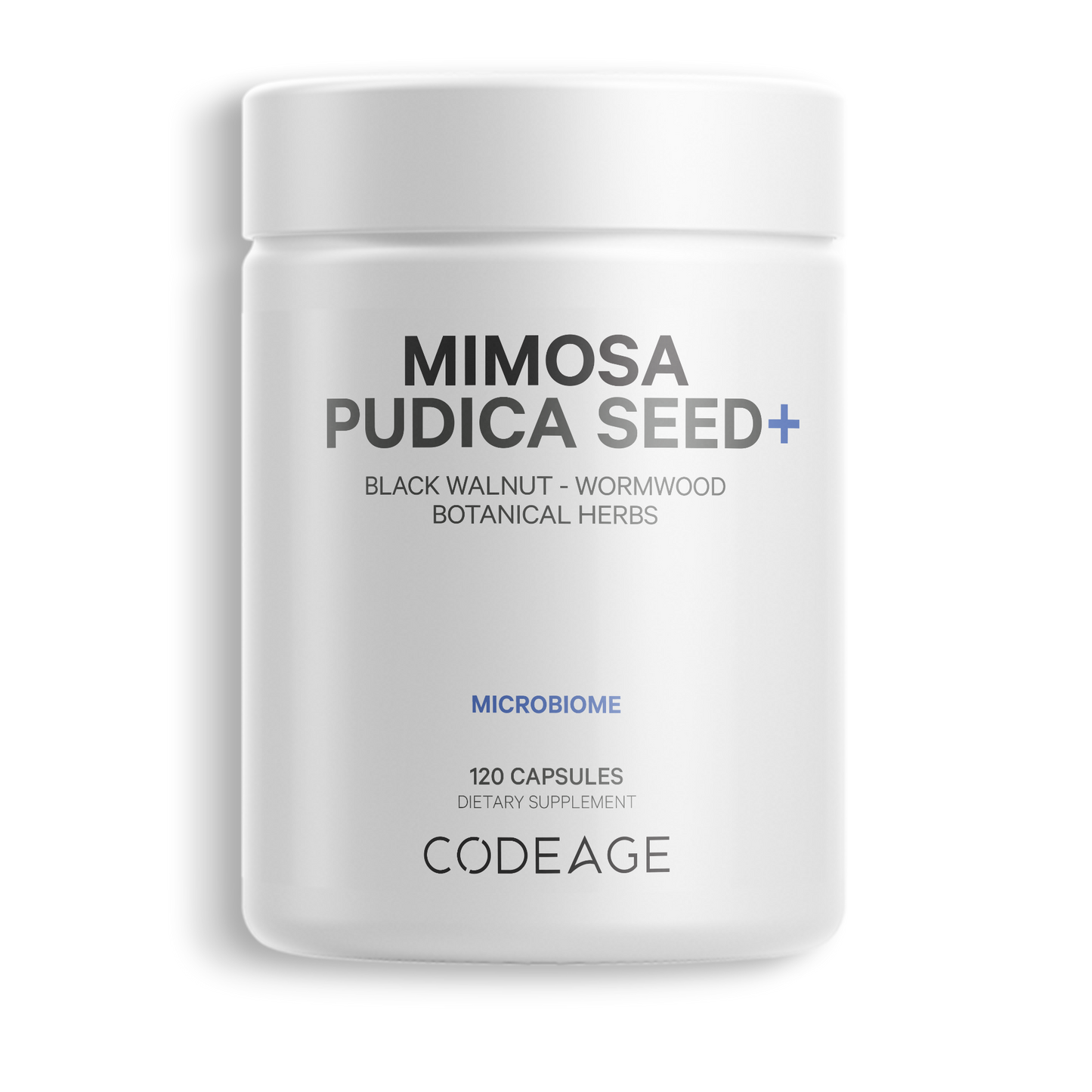Codeage - Amen Mimosa Pudica Seed Capsules - 2 Month Supply - Organic Mimosa Pudica - 120 Vegetable Capsule(s)