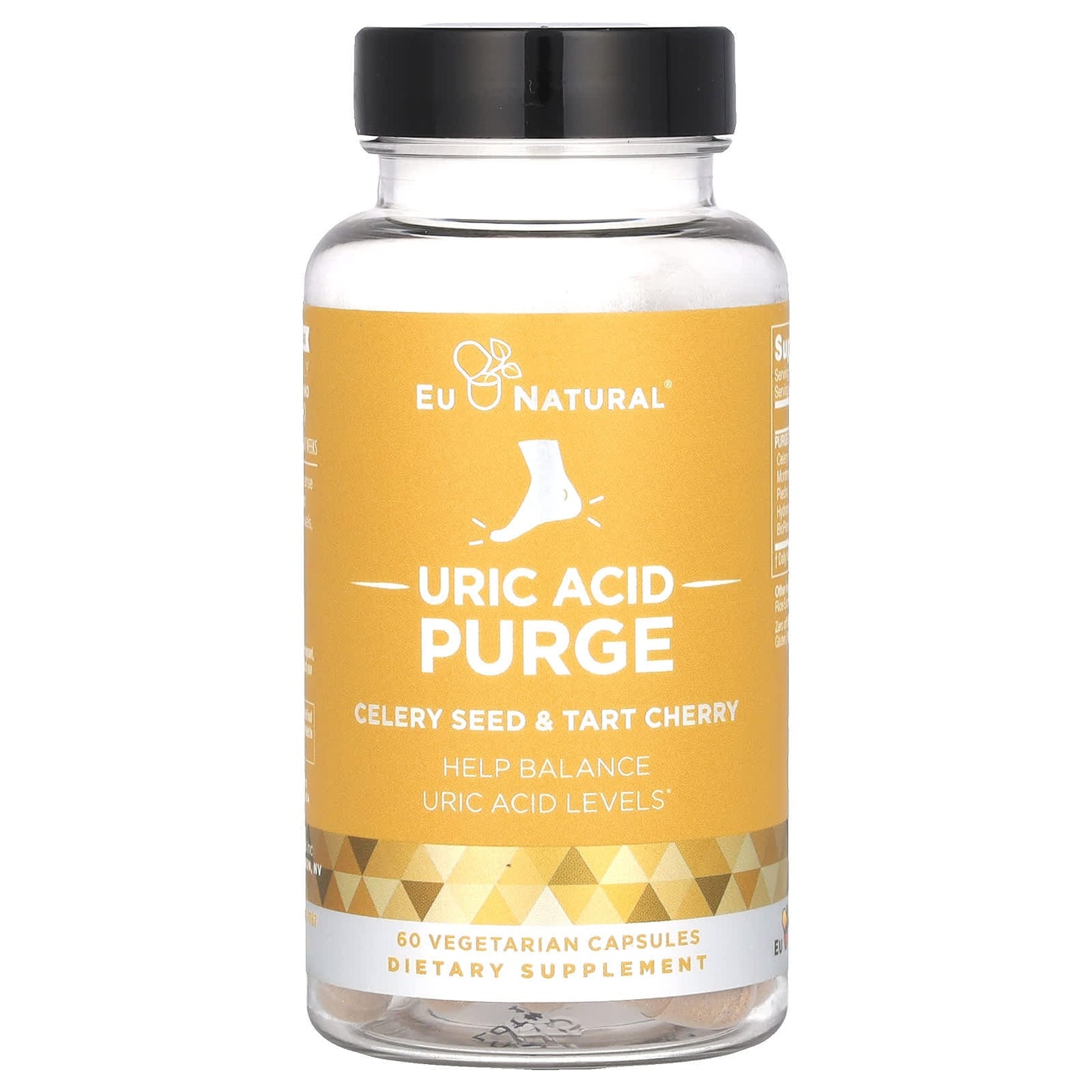 Eu Natural - Purge Uric Acid Cleanse & Joint Support - 60 Vegetarian Capsules