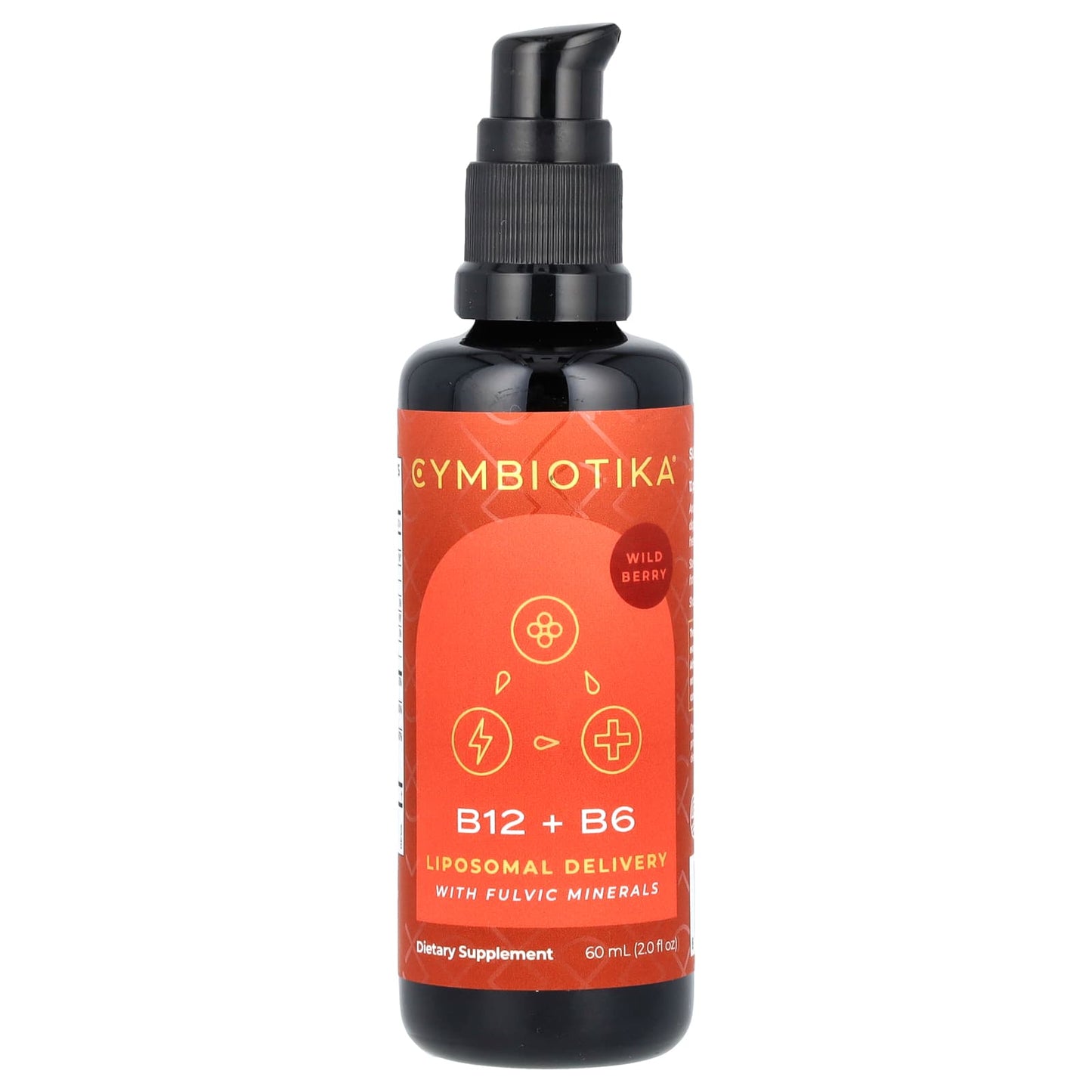 Cymbiotika - Vitamin B12 + B6 Liposomal Delivery Wild Berry - 2 fl. oz.