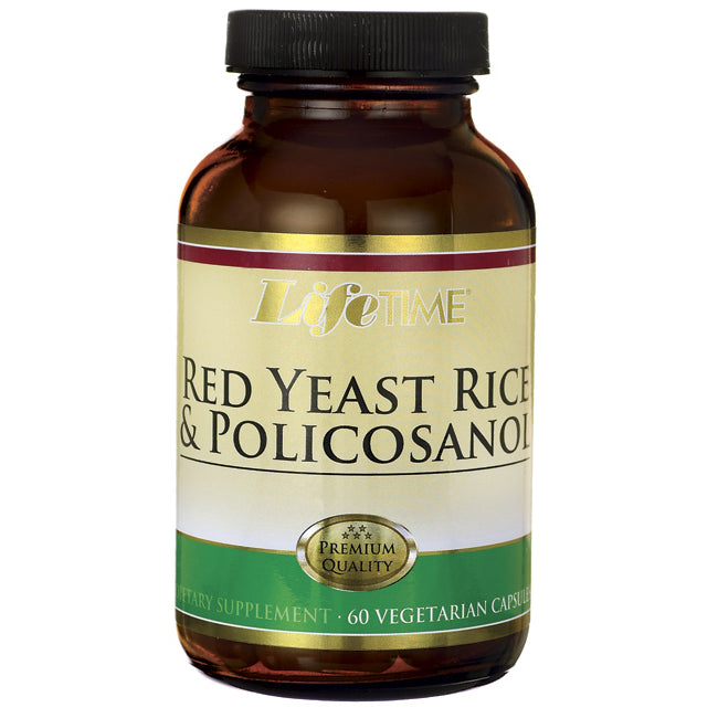 Lifetime Red Yeast Rice & Policosanol 60 Vcaps PN