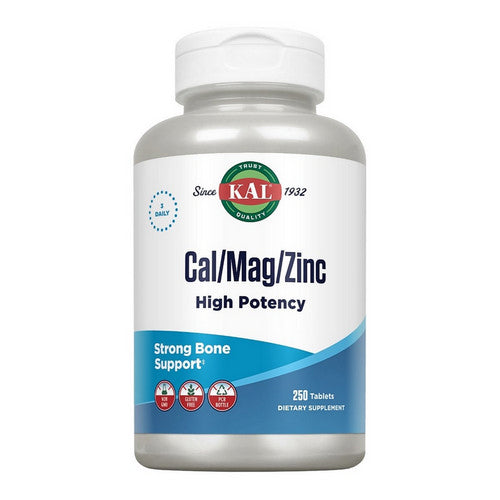 KAL Cal/Mag/Zinc 250 Tablets