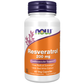 Now Foods Natural Resveratrol 200 mg 60 Vcaps - 3353 - 2 Pack