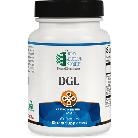 Ortho Molecular DGL 60 Capsules
