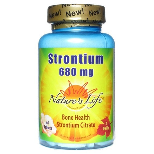 Nature's life Strontium 680mg 60 tab