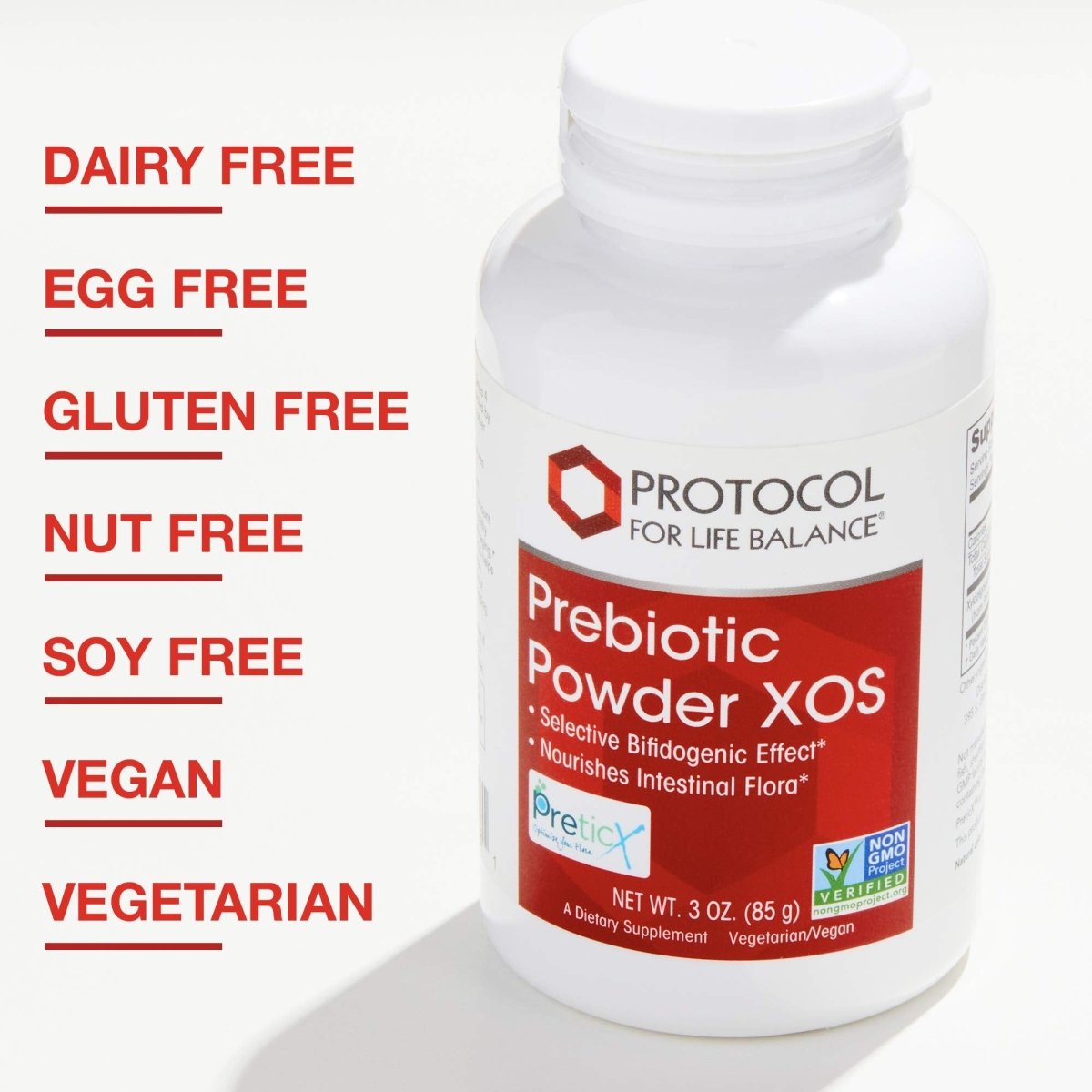 PROTOCOL FOR LIFE BALANCE - Prebiotic Powder XOS - 3 Ounces Powder