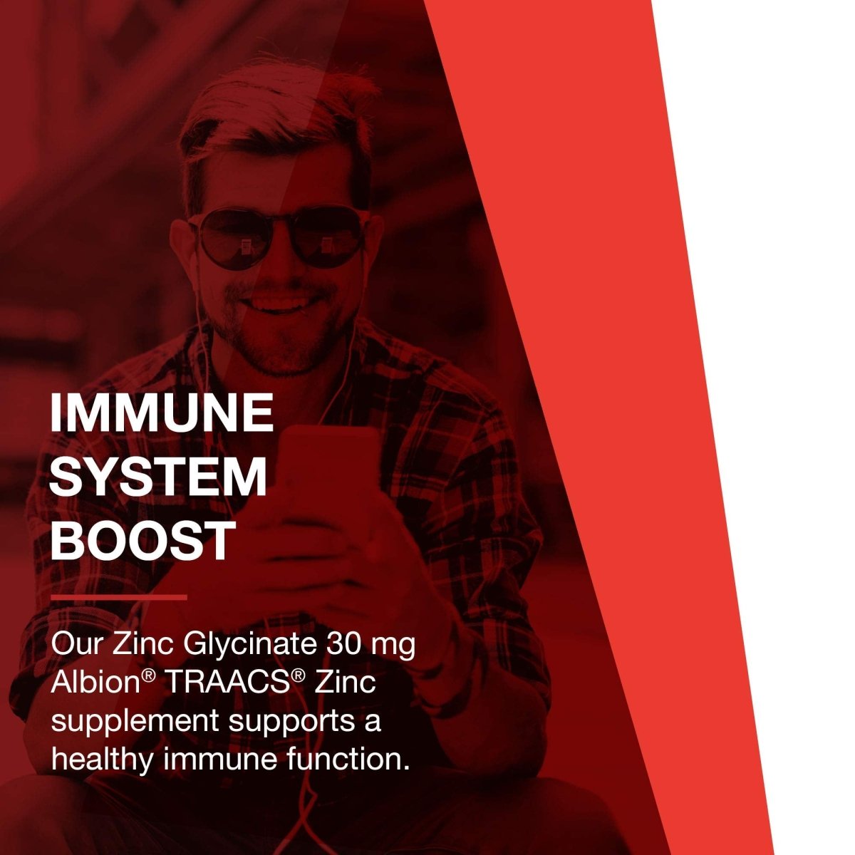 Protocol Zinc Glycinate 30mg - Zinc Glycinate Supplement - Immune System Support - Keto Friendly & Dairy Free - 120 Softgels