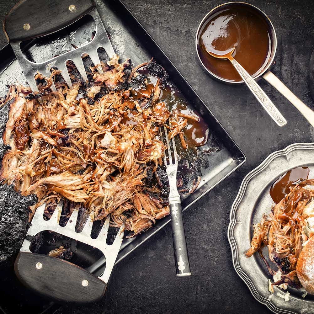 Deluxe Pulled Pork Feast: Feeds 6-8