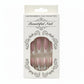 Salon-Style French Tip Press-On Nails -  Coffin 06