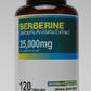 Berberine 25000mg (10:1 Extract) | 120 Capsules | Berberis Aristata + Berberine HCL | Nutriment Boutique