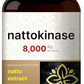 Nattokinase 400 mg 8,000 FU Fibrinolytic Units 240 Caps High Potency