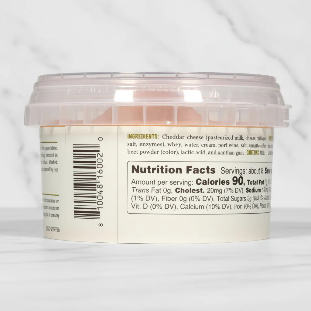 Port Wine Cheese Spread