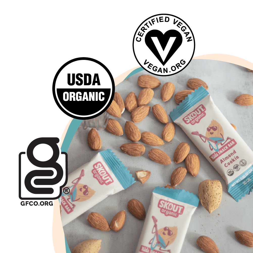 Skout Organic Almond Cookie Kids Bar