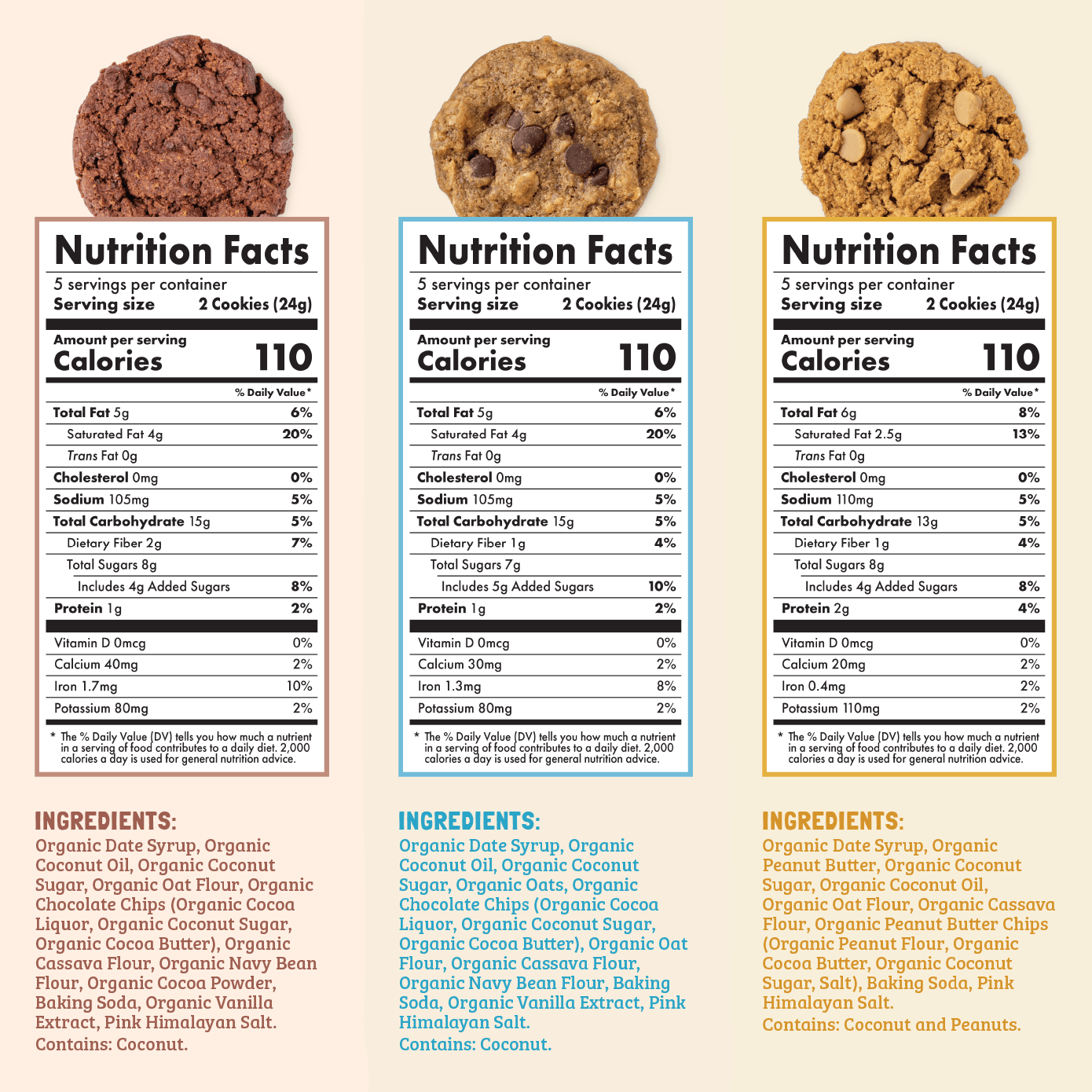 Skout Organic Small Batch Soft Baked Cookie Variety Pack