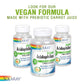 SOLARAY Acidophilus 3 Strain Probiotic & Prebiotic Goats Milk 3 Billion CFU & Freeze Dried 50 VegCaps