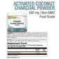 SOLARAY Activated Coconut Charcoal Powder - Support Healthy Cleansing & Digestive Tract in 500 mg, 300 Servings