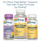 SOLARAY Adrenal Caps Freeze Dried, Veg Cap (Btl-Plastic) 170mg 60ct