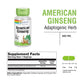 SOLARAY American Ginseng 480 mg 50 VegCaps