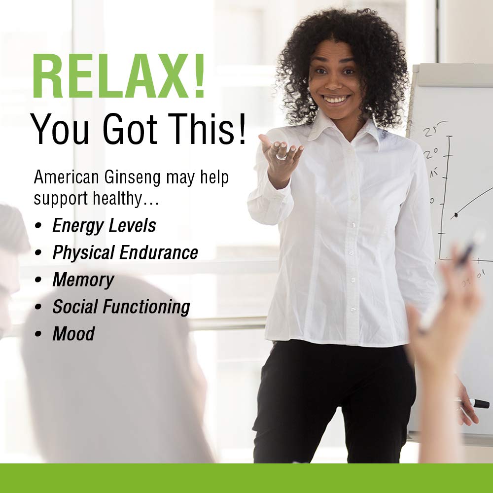 SOLARAY American Ginseng 480 mg 50 VegCaps