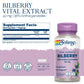 SOLARAY Bilberry Berry Extract - Eye Health & Circulation Support - 120 VegCaps