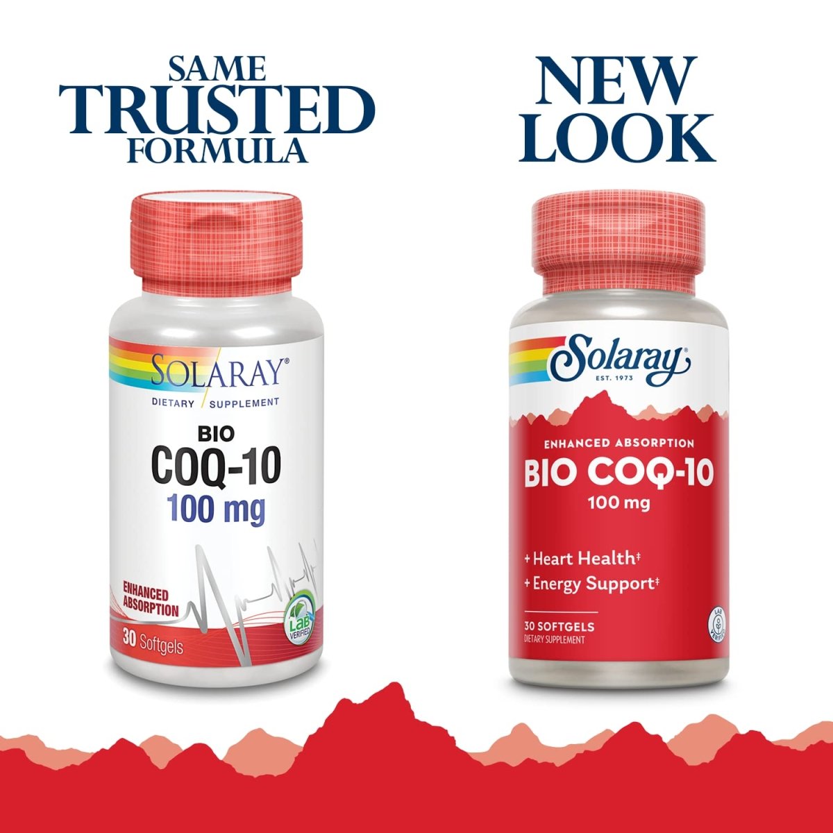 SOLARAY Bio CoQ-10 100 mg Healthy Heart & Cellular Energy Support (30 CT)