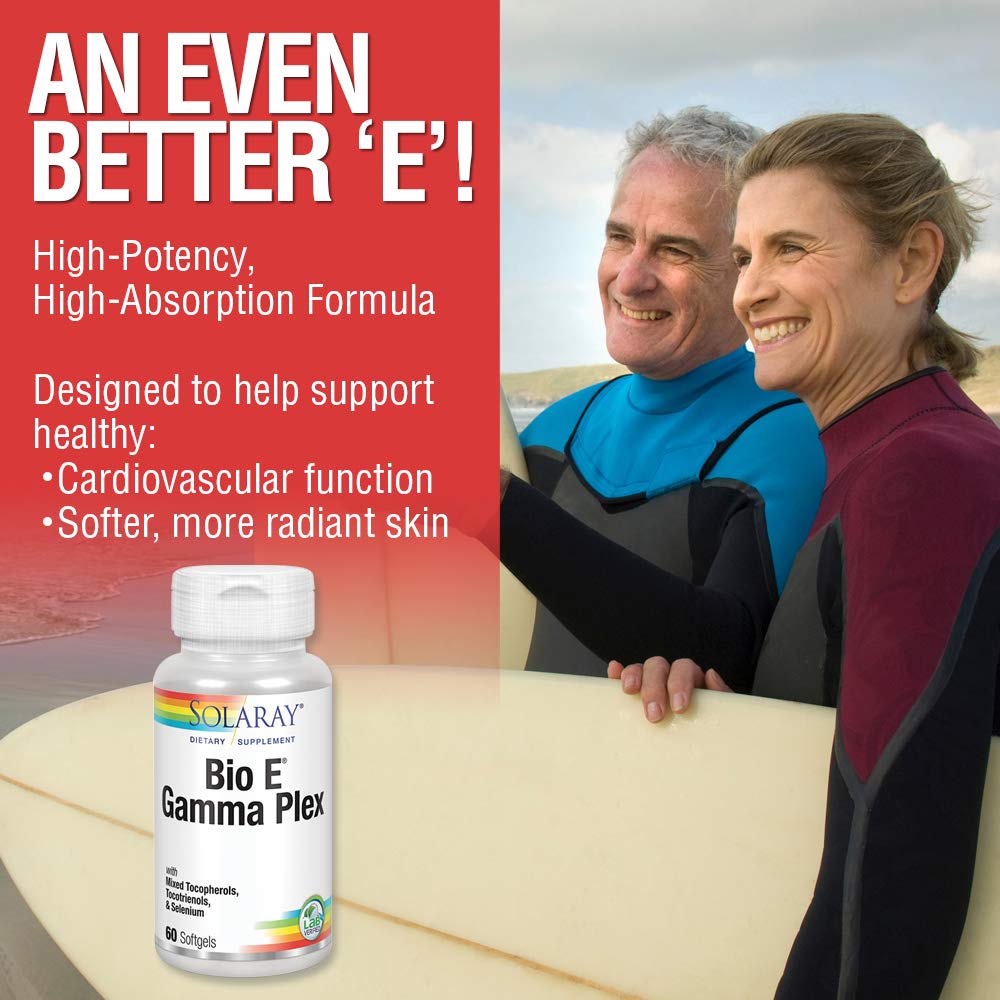 SOLARAY Bio E Gamma Plex 60 Softgels, 30 Serv