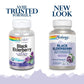 Solaray Black Elderberry Extract with Zinc, Probiotics & Vitamin C 30 Chewable Tablets