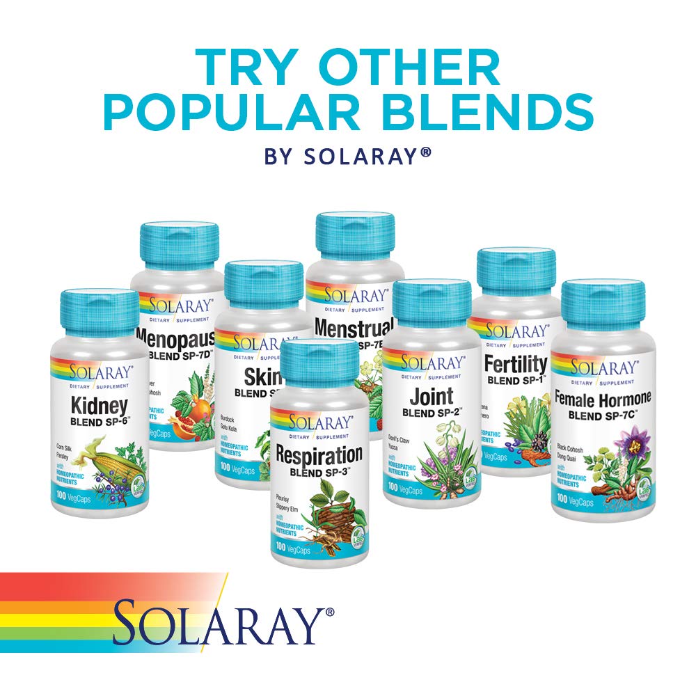 Solaray Bone and Tissue Blend SP-34 50 Servings 100 VegCaps