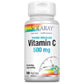 SOLARAY C w/Rose Hips & Acerola Two-Stage, Timed-Release, Veg Cap (Btl-Plastic) 500mg 100ct