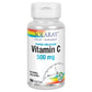 SOLARAY C w/Rose Hips & Acerola Two-Stage, Timed-Release, Veg Cap (Btl-Plastic) 500mg 100ct