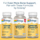 Solaray Calcium Citrate w/Vitamin D3 1000mg, Healthy Bones & Teeth, Heart, Muscle & Nerve Support, 60 Serv, 240 VegCaps