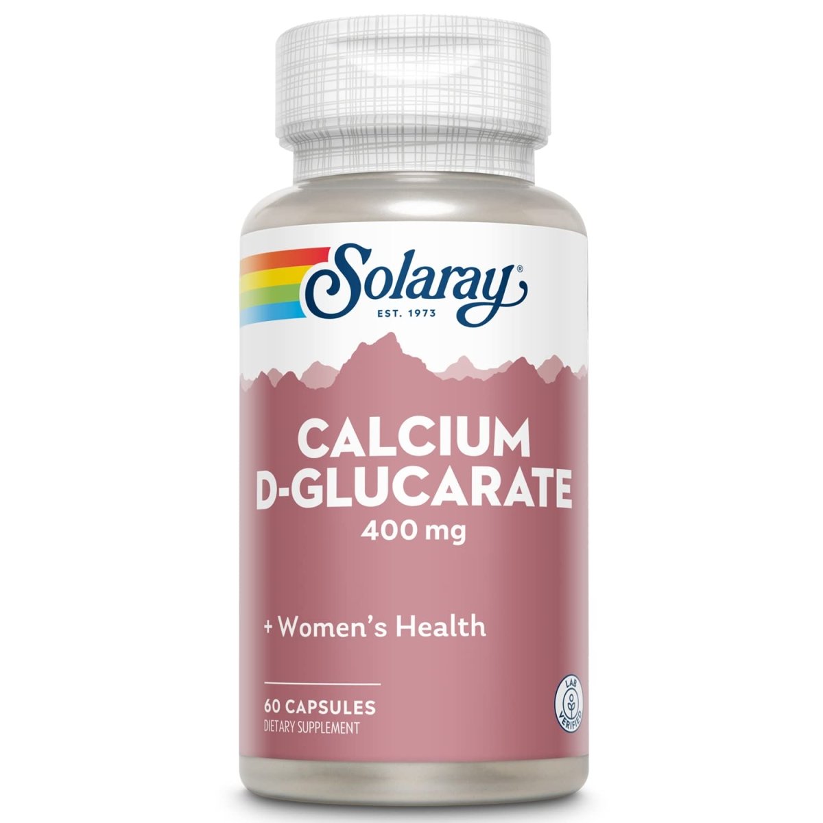 Solaray Calcium D-Glucarate, Capsule (Btl-Plastic) 400mg 60ct