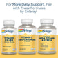Solaray Calcium Magnesium Citrate 1:1 Ratio, Healthy Bones, Teeth, Muscle & Nervous System Support, 30 Serv, 180 VegCaps