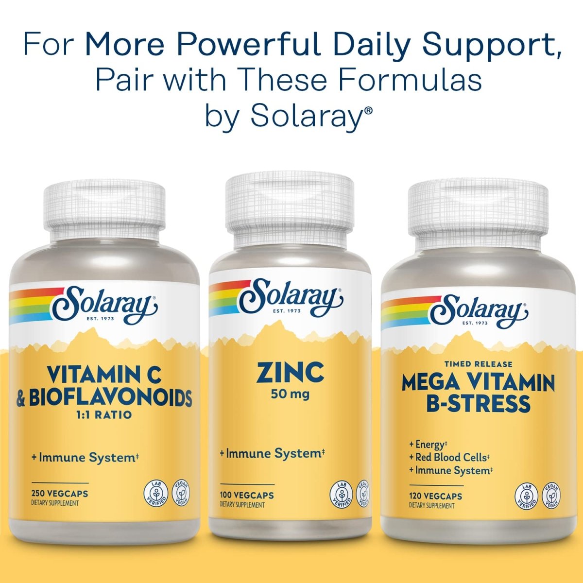 Solaray Calcium Magnesium Citrate 2:1 Ratio with Vitamin D2, Healthy Bone, Muscle & Nerve Support, 30 Serv, 180 VegCaps