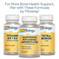 SOLARAY Calcium & Magnesium Citrate 2:1 Ratio w/Vitamin D-3, Healthy Bones, Muscle & Nervous System Support, High Absorption 180 Capsules